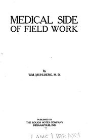 Cover of: Medical side of field work