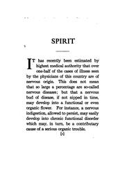 Cover of: Spirit by Ethel Phelps Hoyt