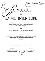 La musique et la vie intérieure by Lucien Bourguès