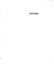 Cover of: Autumn by Robert Nathan, Robert Nathan