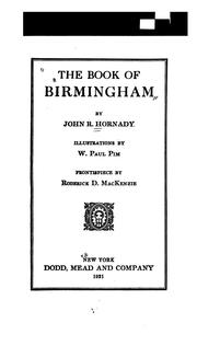 Cover of: The book of Birmingham by John R. Hornady