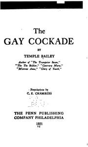 Cover of: The gay cockade | Temple Bailey