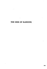 Cover of: The seer of Slabsides