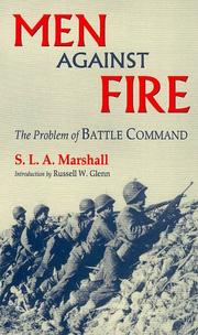 Cover of: Men Against Fire by S. L. A. Marshall