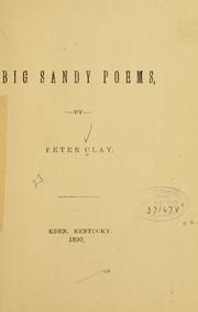 Cover of: Big Sandy poems