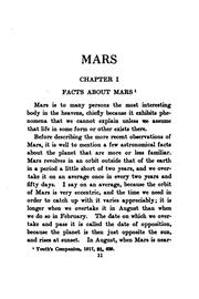 Cover of: Mars by William H. Pickering