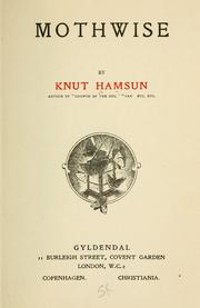 Sværmere by Knut Hamsun, William John Alexander Worster