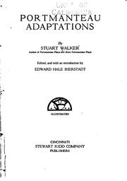 Cover of: Portmanteau adaptations