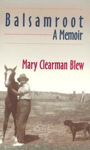 Cover of: Balsamroot by Mary Clearman Blew
