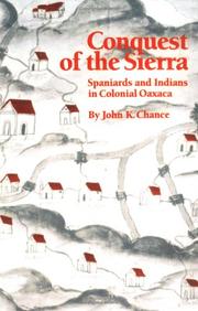 Cover of: Conquest of the Sierra | John K. Chance