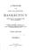 Cover of: A treatise on the law and practice of bankruptcy