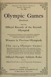 Olympic games handbook