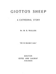 Front cover of Giotto's sheep by Mary E. Waller