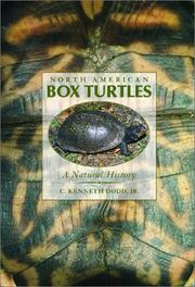 Cover of: North American Box Turtles by C. Kenneth Dodd