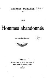 Cover of: Les hommes abandonnés.