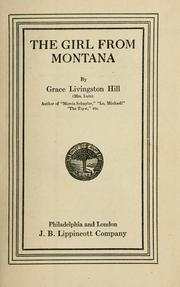 Cover of: The girl from Montana