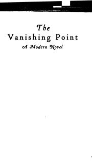 Cover of: The vanishing point by Coningsby Dawson