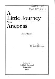 Cover of: A little journey among Anconas.