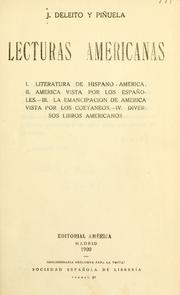 Cover of: Lecturas americanas
