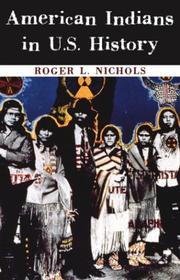 Cover of: American Indians in U.S. History (The Civilization of the American Indian Series)