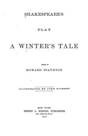Cover of: Shakespeare's play A winter's tale by William Shakespeare