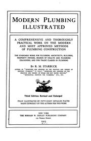 Cover of: Modern plumbing illustrated by Robert Macy Starbuck, Robert Macy Starbuck