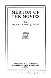 Cover of: Merton of the movies