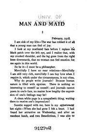 Cover of: Man and maid by Elinor Glyn
