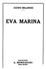 Cover of: Eva Marina.