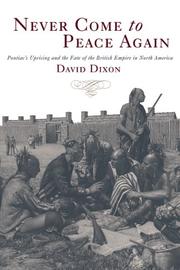 Cover of: Never come to peace again | Dixon, David