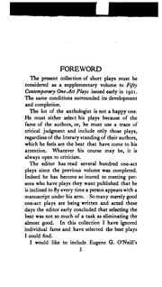 Cover of: Contemporary one-act plays of 1921. (American)