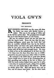 Cover of: Viola Gwyn