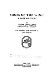 Cover of: Shoes of the wind: a book of poems