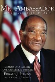 Cover of: Mr. Ambassador by Edward J. Perkins