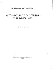 Cover of: Catalogue of paintings and drawings.