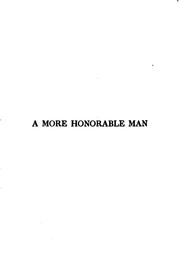 Cover of: A more honorable man