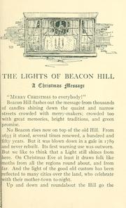 Cover of: The lights of Beacon Hill: a Christmas message