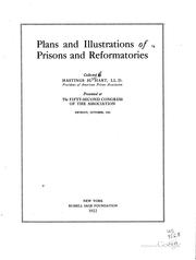Cover of: Plans and illustrations of prisons and reformatories by Hastings H. Hart
