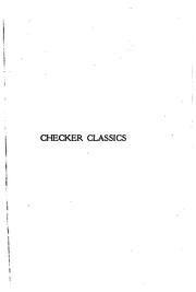 Checker classics by Erroll A. Smith