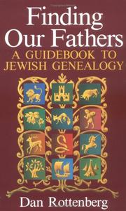 Cover of: Finding Our Fathers A Guidebook to Jewish Genealogy