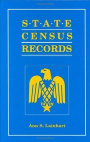 Cover of: State census records