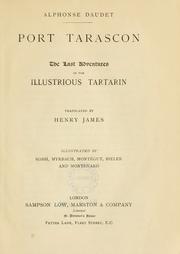Cover of: ... Port Tarascon by Alphonse Daudet