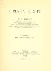 Cover of: Birds in flight