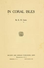 Cover of: In coral isles