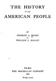 Cover of: The history of the American people. by Charles Austin Beard