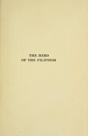 Cover of: The hero of the Filipinos | Charles Edward Russell