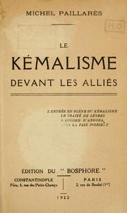 Le Kémalisme devan les alliés by Michel Paillarès