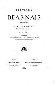Cover of: Proverbes béarnais
