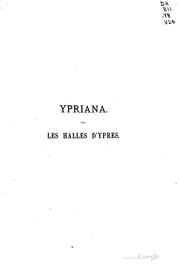 Ypriana by Alphonse Vandenpeereboom