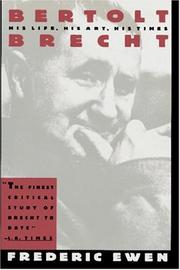 Cover of: Bertolt Brecht by Bertolt Brecht